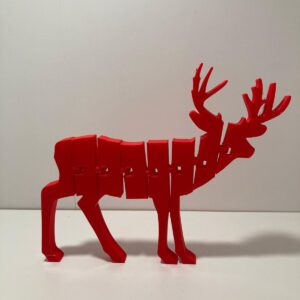 Flexibele dieren model Rendier