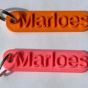 Sleutelhanger met naam