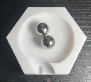 Gravitrax: eindstuk opvangbakje