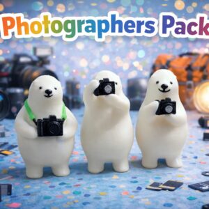 Kumaty fotografie set