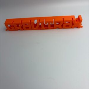 Rail met de letters Gravitrax